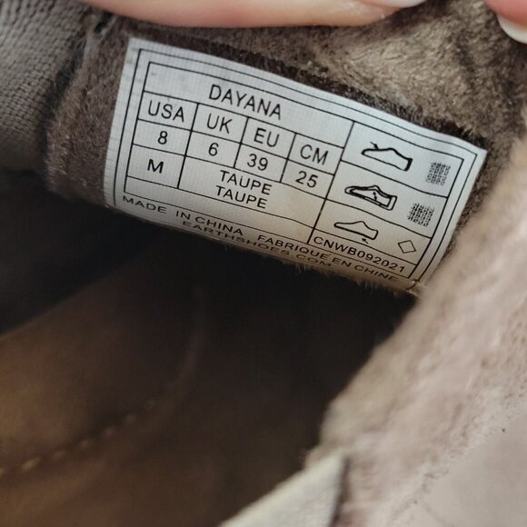 Earth Origins Boot Dayana Womens 8 Brown Taupe Bootie - Picture 6 of 9